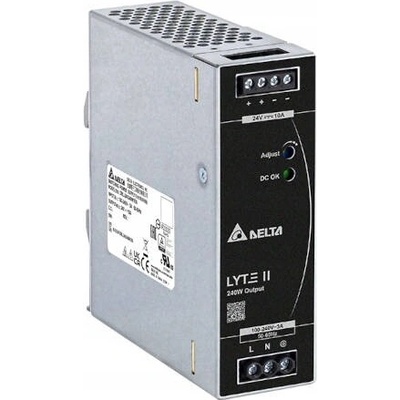 Napájecí zdroj Delta 240W 10A 24V DC na DIN lištu
