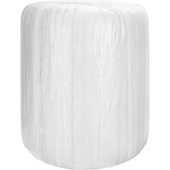 vidaXL Селскостопанско стреч фолио, бяло, 25 m, 50 см x 1800 м (4104888)