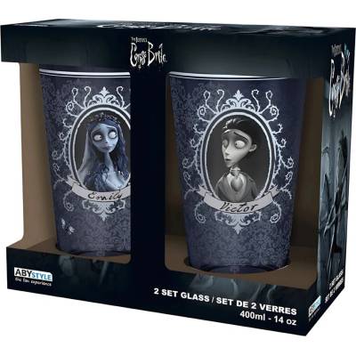 ABYstyle Súprava pohárov Mŕtva nevesta Victor Emily 2 x 400 ml