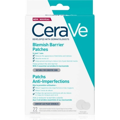 CeraVe Blemish Control Barrier Patches náplasti na problematickú pleť proti akné 22 ks