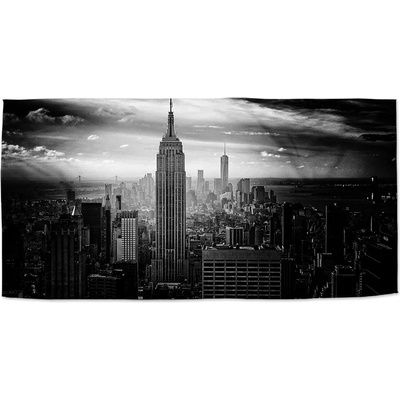 Sablio Ručník s potiskem Manhattan 50 x 100 cm