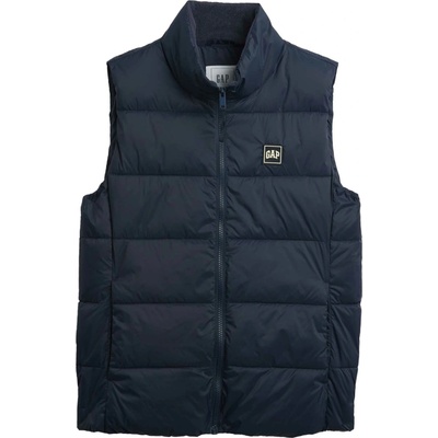 GAP V-FRCH Logo Lw Puffer tmavo modrá