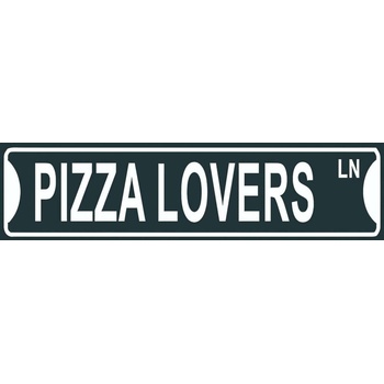 Ceduľa Pizza Lovers