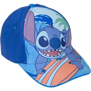 Cerda Шапка с козирка Cerda - Stitch, 4+, 53 cm, синя (2200010115-1) - ozone
