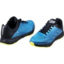 Boty na kolo Force GO modro-černo-fluo