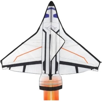 Teddies Хвърчило летящо совалка найлон в платнена торбичка