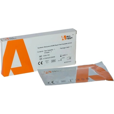 Alltest Drogový test na syntetickou marihuanu K2 z moči 1 ks