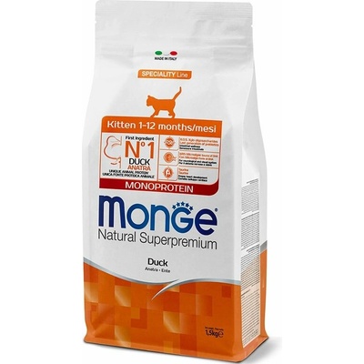 Monge Cat Monoprotein Steril Kachna 1,5 kg
