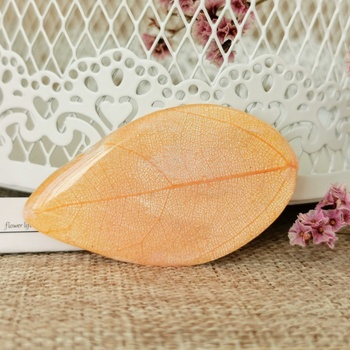 Meganflo Брошка оранжево листо