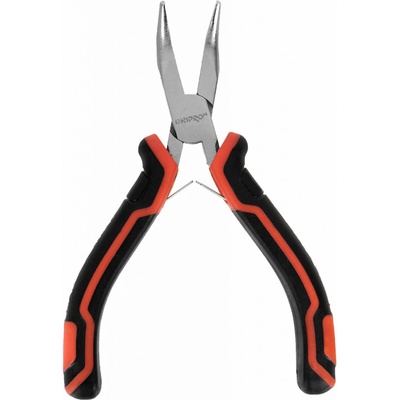 Zahnuté kleště pro přesnou práci poniklované, ocel CR-V 127 mm Dnipro-M 82159000