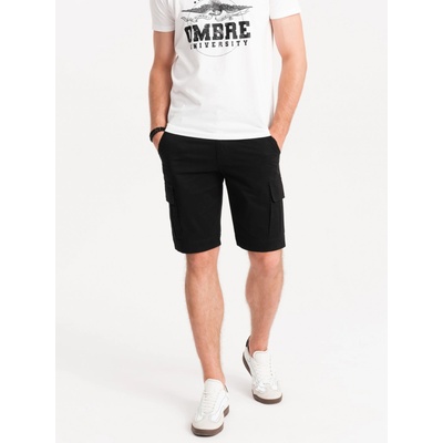 Ombre Clothing Черни мъжки къси панталони Ombre Clothing Ombre Clothing | Cheren | МЪЖЕ | S