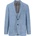 Fynch hatton Сако Fynch hatton Linen Herringbone blazer - Blue (Summer Breeze)