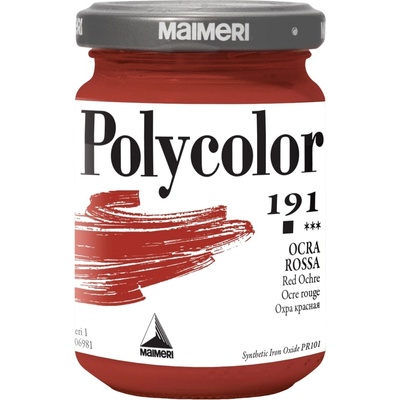 Maimeri Vynil Polycolor АКРИЛНА боя Red Ochre 191 140 ml 1 бр (M1220191)