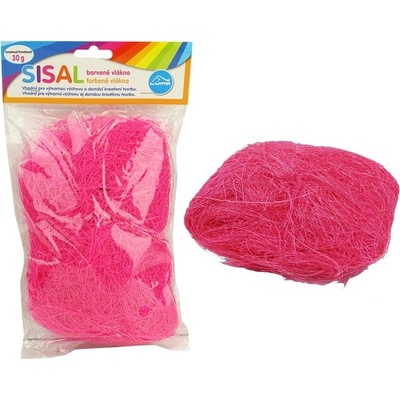 Sisal Luma, růžový 30g