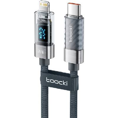 TQ-X36 кабел за зареждане и данни - USB-C към Lightning - 2 m - сив (87403)
