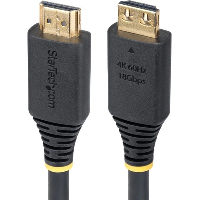 StarTech StarTech. com HDMI2-CABLE-GRIP-3F HDMI кабел 0, 9 м HDMI тип A (стандартен) Черен (HDMI2-CABLE-GRIP-3F)