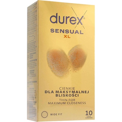 Durex Sensual XL презервативи 10 бр
