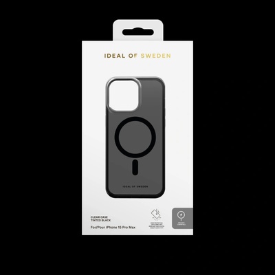 iDeal Of Sweden Clear Case s Magsafe Apple iPhone 15 Pro Max, tinted černé