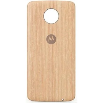 Image 1 of Motorola Moto z back cover washed oak