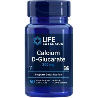 Life Extension Calcium D-Glucarate 200 mg 60 vegetariánská kapsle