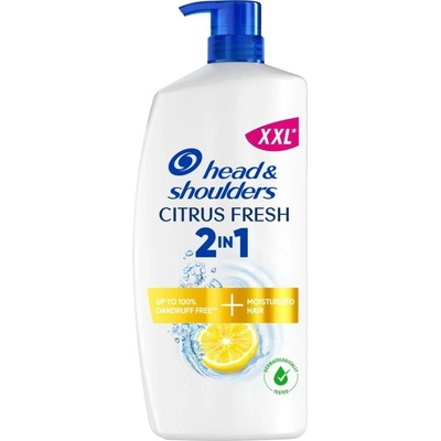 Head&Shoulders šampón pump Citrus Fresh 2in1 800 ml