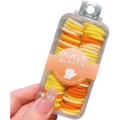 HARAHU Ластици с кутия tw-38232 - Жълта / Оранжева kp38232 (tw-38232)