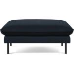 Cosmopolitan Design Тъмносиньо кадифено столче за крака Vienna - Cosmopolitan Design (COS_POUF_51_F1_VIENNA4)