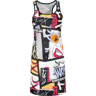 Altisport dámské funkční tílkové šaty VOJ/ALW041SAT01 ČERNÁ