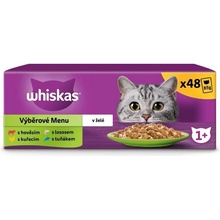 Whiskas Pure Delight Výběr kousků v želé 48 x 85 g