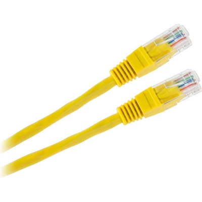 Cabletech L-KPO2779E-0-5 UTP patch RJ45 0,5m žlutý