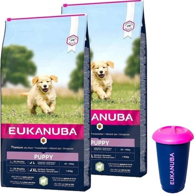 Eukanuba Puppy & Junior Lamb & Rice 2 x 2,5 kg