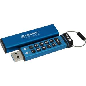 Kingston IronKey Keypad 200 64GB USB 3.2 (IKKP200/64GB) Флаш памет