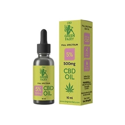 Green Fairy CBD olej full spectrum 5% 500mg 10 ml 10 ks