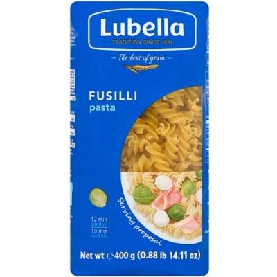 Lubella Fusilli vrtuľky bezvaječné pšeničné cestoviny sušené 400 g