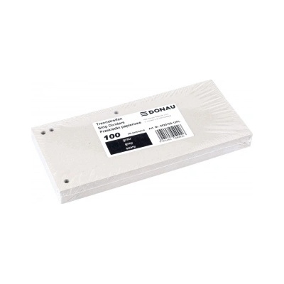 DONAU Разделители Donau 190g, 235x105mm, картон, сиви (00449-А-СИВ)