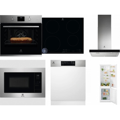 Set Electrolux KOFGH70TX + LIR60433B + LFT766X + EMS4253TEX + EEM48300IX + LND5FE18S