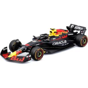 Bburago Метална количка Bburago - Red Bull F1 RB21, Oracle Red Bull Racing, #22 Yuki Tsunoda, 1: 64 (18-58003-T)