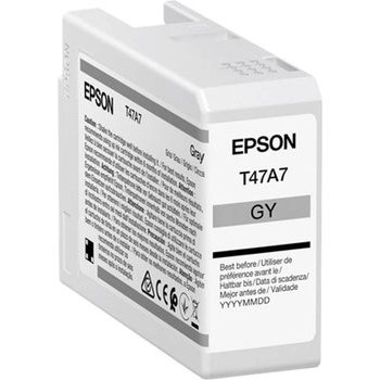 Epson 5LB Singlepack Gray T47A7 UltraChrome Pro 10 ink 50ml (C13T47A700)