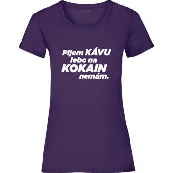 Pijem kávu lebo na kokain nemám Dámske Millenial lilac