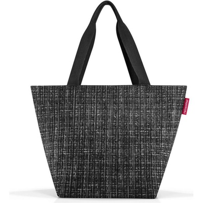 Nákupná taška cez rameno Reisenthel Shopper M Bouclé black