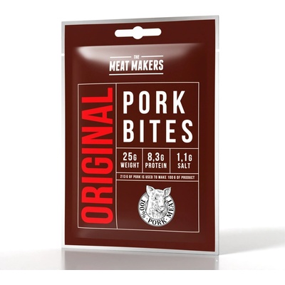 Meat Makers Jerky pork bites 25 g