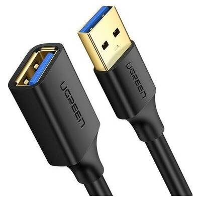 Ugreen 30126 USB-A 3.0 (M) - USB-A 3.0 (F), 1,5m, černý