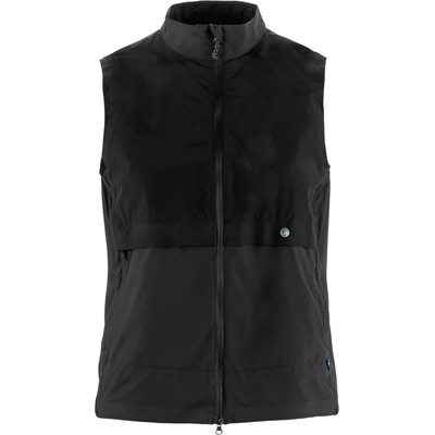 Fjällräven Дамски ветрозащитен елек Fjällräven Women's Hoja Adventure Vest Windproof vest - Black - размер XL (153-0052-0115)