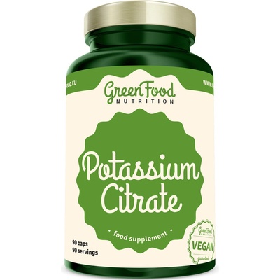 GreenFood Potassium Citrate 90 kapslí