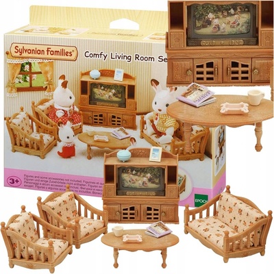 Sylvanian Families 5037 Obývací pokoj Deluxe set