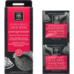 APIVITA Регенерираща и придаваща блясък маска с Нар , Apivita Express Beauty Face Mask Pomegranate 2x8ml
