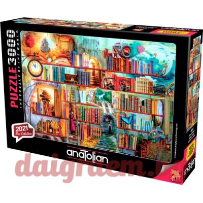 Anatolian Пъзел anatolian 4918 - 3000 части - Мистериозни писатели (p4918)