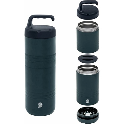 Origin Outdoors termoska na jídlo dvojitá s lžící 400 280 ml Soft Touch