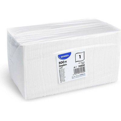 GASTRO ubrousky papírové EKO 1vrst. bílé 30x30cm