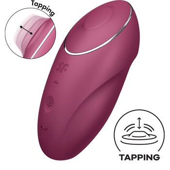 Satisfyer Tap & Climax 1 Red
